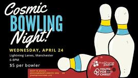 Students Cosmic Bowling Night