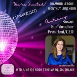 June Diamond League luncheon featuring Susan Steinbrecher!