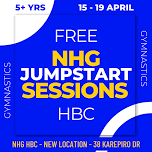 NHG Gymnastics FREE Jumpstart Sessions