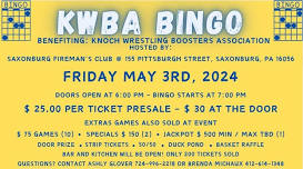 KWBA Bingo