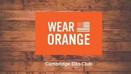 Eastern Shore Moms Demand Action Wear Orange Cambridge Elks