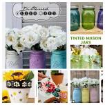 DISTRESSED PAINTED MASON JARS!! & more!