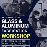 Glass and Aluminum Fabrication Business workshop