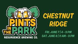 Pints in the Park at Chestnut Ridge with Wingnutz