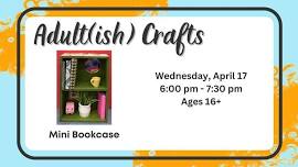 Adultish Crafts: Mini Bookcase