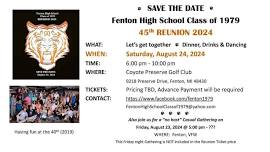 Class of 1979 45th Reunion