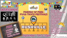 9/07/24 Heart of Rushville's Friends of Fred Food Truck Festival