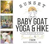 Sunset Baby Goat Yoga & Hike