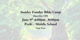 SUNDAY FUNDAY 1-Day VBS