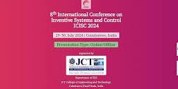 International Conference on Inventive Systems and Control