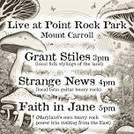 Faith in Jane, Strange News, and Grant Stiles live in Mt. Carroll!