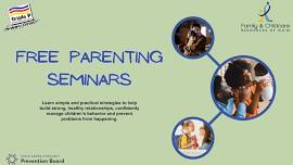 Free Parenting Seminars (Virtual)