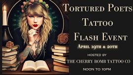 Tortured Poets Tattoo Flash Event