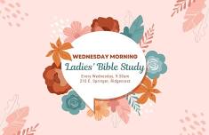 Wednesday Morning Women's Bible Study