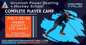 COMPLETE PLAYER CAMP w/ NextGen Athletics @ WEBER COUNTY ICE SHEET (OGDEN, UT)  JULY 22-26, 2024