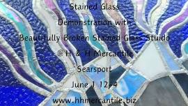 Stained Glass Demonstration with Beautifully Broken Stained Glass Studio