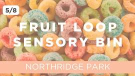 FREE PLAYGROUP | FRUIT LOOP SENSORY BIN