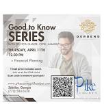 Good To Know Series-Financial Planning with Preston Sharpe of Derbend Asset Management