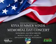 KYVA Summer Winds Memorial Day Concert