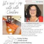 Crafty Conversations - Let's Sew - Zip it with Christine