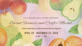 Burnet Farmers & Crafts Market