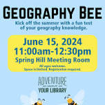 Geography Bee @ Spring Hill Branch