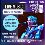 Live Music With Milo’s Music at Checkers Pizza & Pints