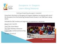 Dungeons and Dragons Learn Along