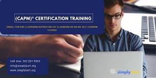 Copy of CAPM Certification 4 Days Classroom Training in Grand Junction  CO,