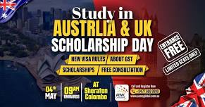 Study in Australia and UK Scholarship Day