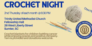 Crochet and Craft Night for Childhood Cancer