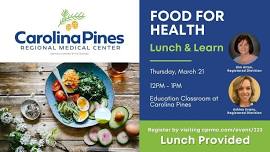 Lunch & Learn: Food for Health