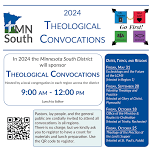 Theological Convocation #4: Theology of the Practice of the Lord's Supper — Minnesota South District, LCMS