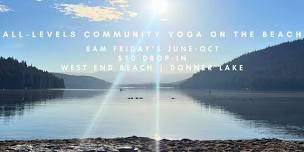 All-Levels Community Yoga on the Beach