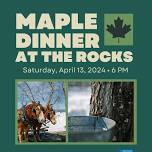 Maple Dinner at the Rocks