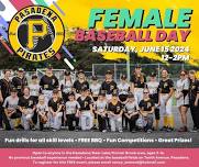 Female Baseball Day!