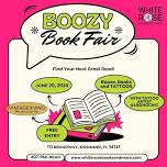 Booze, Books & Tattoos - Boozy Book Fair with Vintage Vino At White Rose Books & More