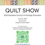 Quilt Show at Kanawha County 4-H Heritage Showcase