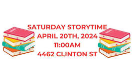 Saturday Storytime