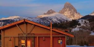 On the Road at the Teton County Library in Alta