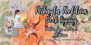 Mikayla Robbins Book Signing