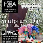 Kids Sculpture Day Art Project