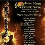 Grand Mesa Songwriter Festival 2024