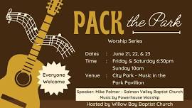 Pack the Park: Worship Series