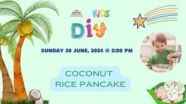 Kids DIY - Coconut Rice Pancake