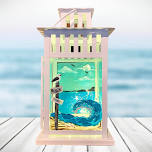 Paint Nite: Seaside Heights Beach Lantern with Fairy Lights