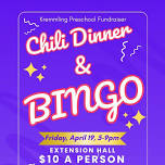 Annual Chili & BINGO Fundraiser