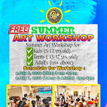 Free Art Workshop for Kids, Teens, and Adults