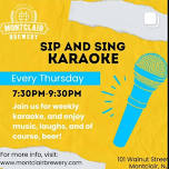 Sip and Sing at Montclair Brewery