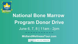 National Bone Marrow Program Donor Drive | Wellness Tour